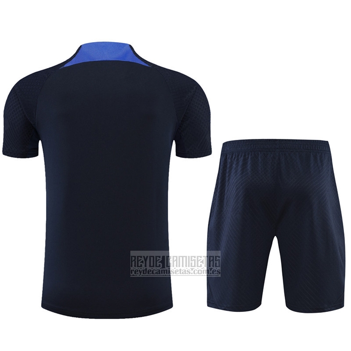 Chandal del Chelsea Manga Corta 2022-2023 Negro - Pantalon Corto